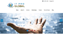Tablet Screenshot of itproglobal.com